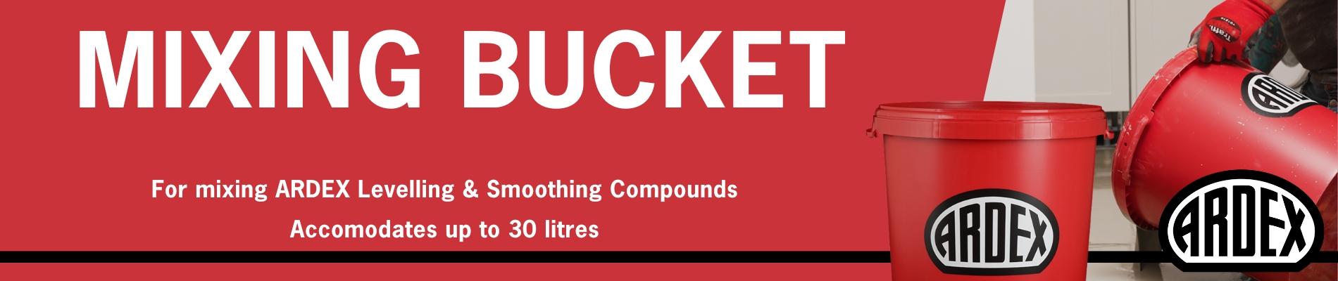 Charnwood Flooring - ARDEX Mixing Bucket Banner